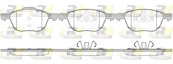 Brake Pad Set, disc brake (21082.00)