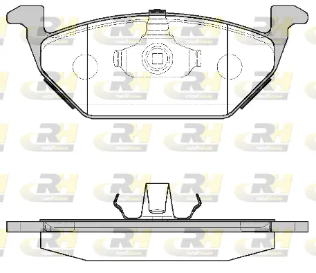 Brake Pad Set, disc brake (2633.00)