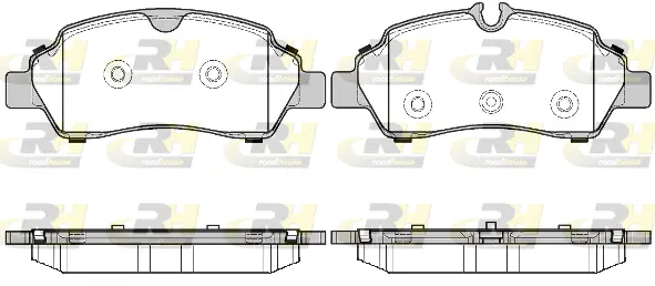 Brake Pad Set, disc brake (21605.00)