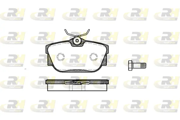 Brake Pad Set, disc brake (2767.00)
