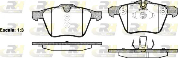 Brake Pad Set, disc brake (21217.00)