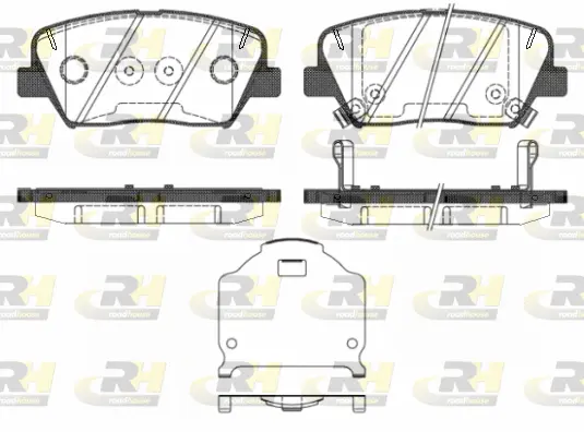 Brake Pad Set, disc brake (21412.02)