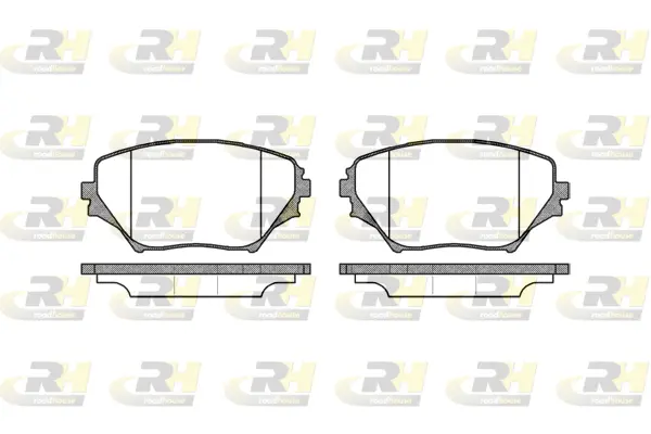 Brake Pad Set, disc brake (2813.00)