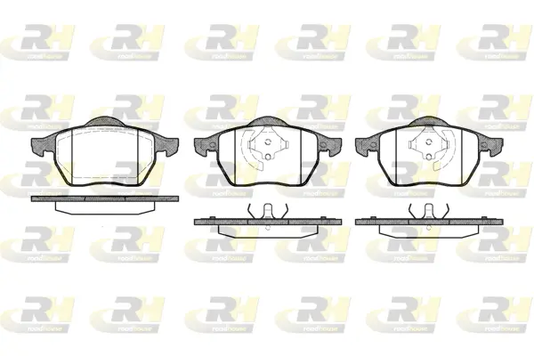 Brake Pad Set, disc brake (2390.20)