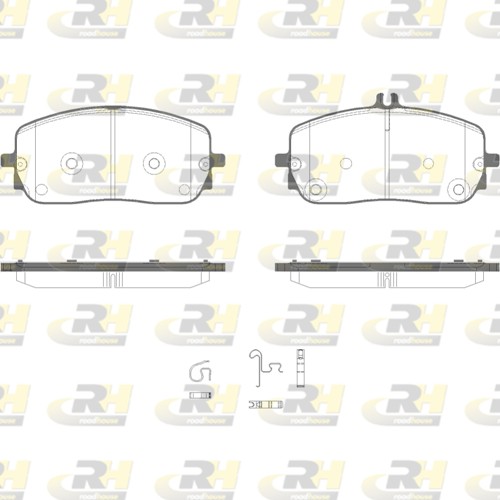 Brake Pad Set, disc brake (21826.05)