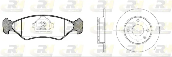 Brake Kit, disc brake (8285.00)