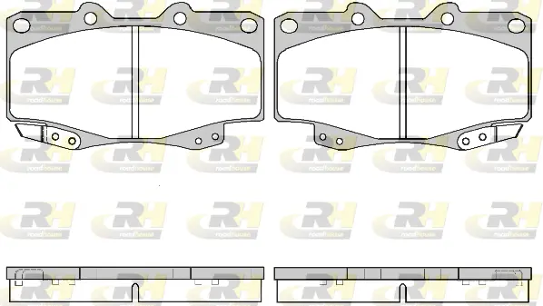 Brake Pad Set, disc brake (2315.22)
