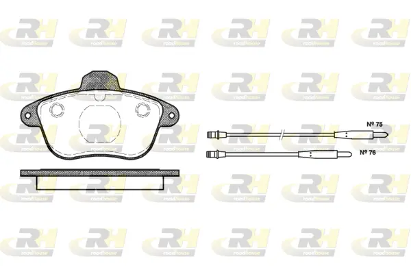 Brake Pad Set, disc brake (2401.04)
