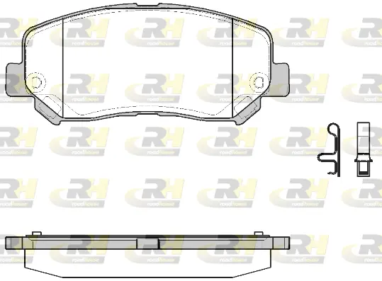 Brake Pad Set, disc brake (21513.22)