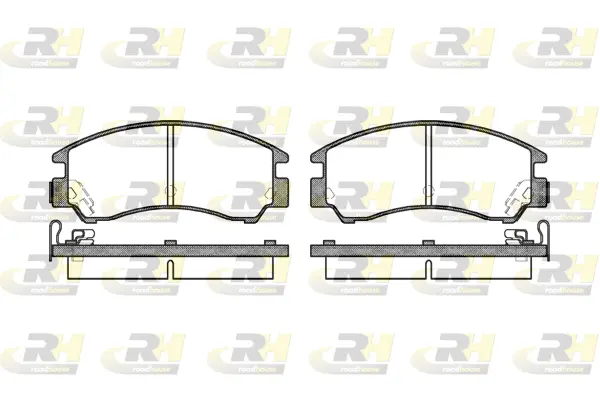 Brake Pad Set, disc brake (2191.04)
