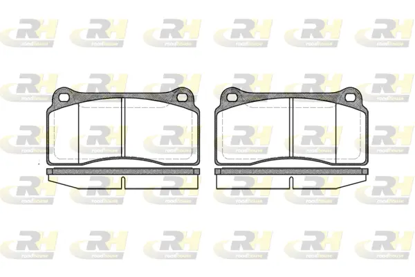Brake Pad Set, disc brake (2983.00)