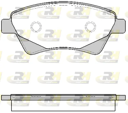 Brake Pad Set, disc brake (2976.20)