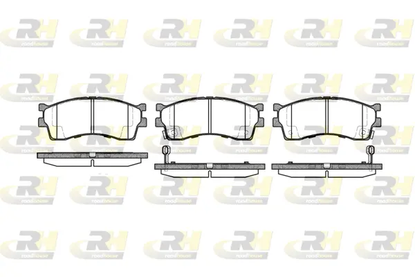 Brake Pad Set, disc brake (2415.32)