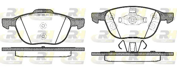 Brake Pad Set, disc brake (21082.30)
