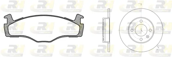 Brake Kit, disc brake (8171.03)
