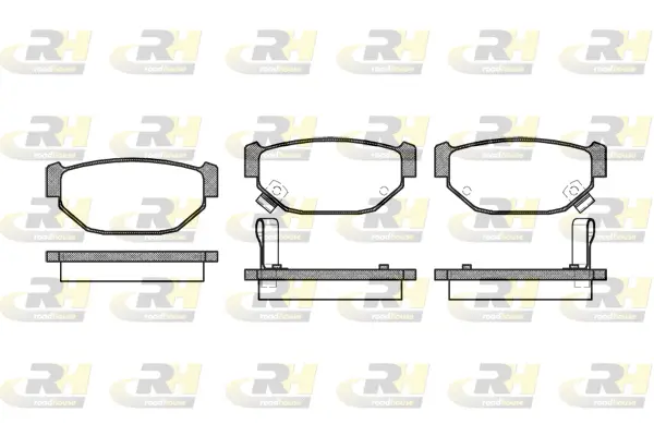 Brake Pad Set, disc brake (2226.02)