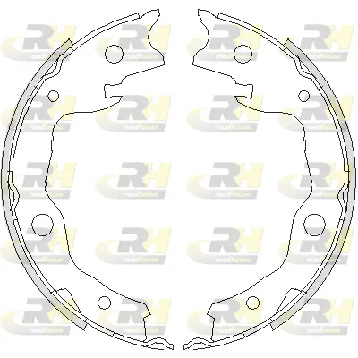 Brake Shoe, parking brake (4752.00)