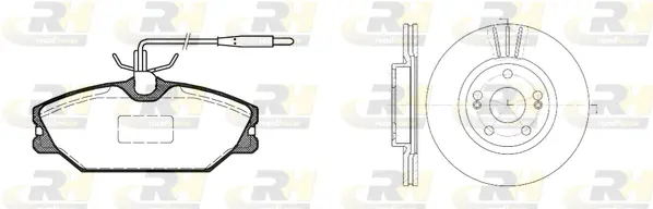 Brake Kit, disc brake (8208.05)