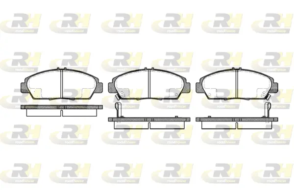 Brake Pad Set, disc brake (2406.02)