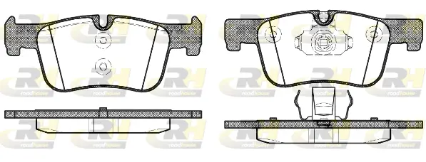 Brake Pad Set, disc brake (21478.00)