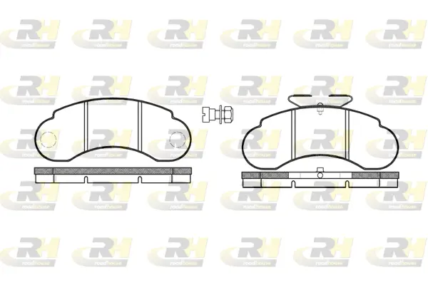 Brake Pad Set, disc brake (2142.20)