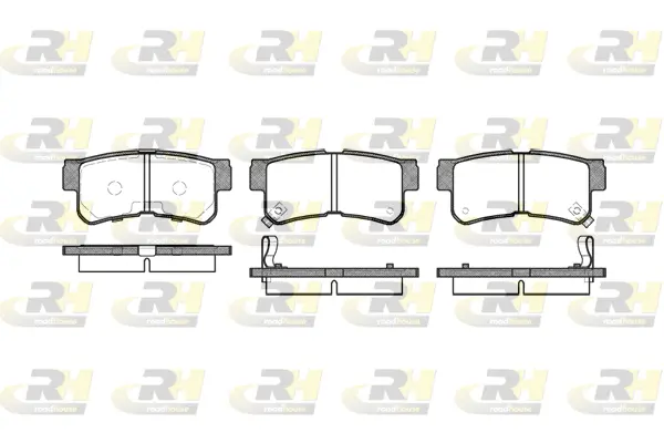 Brake Pad Set, disc brake (2746.22)