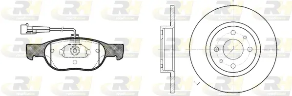 Brake Kit, disc brake (8588.00)