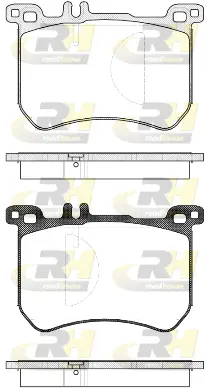 Brake Pad Set, disc brake (21533.00)