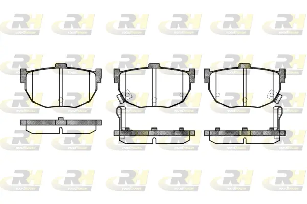 Brake Pad Set, disc brake (2294.32)