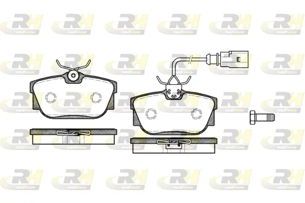 Brake Pad Set, disc brake (2767.01)