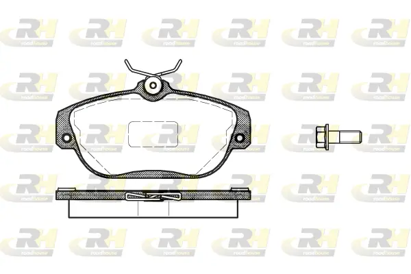 Brake Pad Set, disc brake (2368.10)
