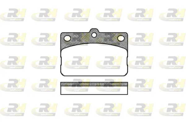 Brake Pad Set, disc brake (2092.00)