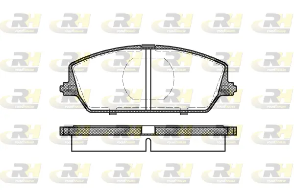 Brake Pad Set, disc brake (2387.00)
