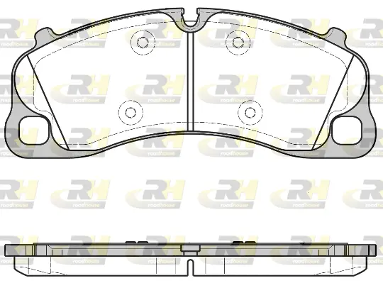 Brake Pad Set, disc brake (21597.00)