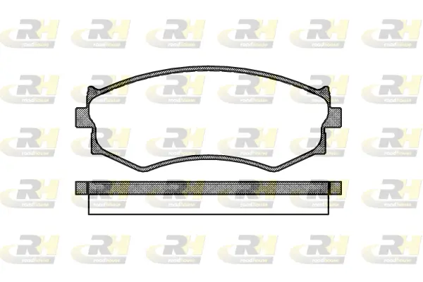Brake Pad Set, disc brake (2287.00)