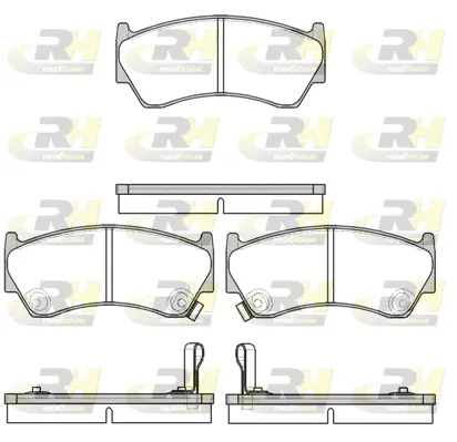Brake Pad Set, disc brake (2592.42)