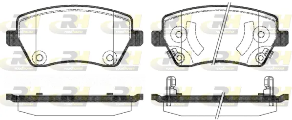 Brake Pad Set, disc brake (2987.02)