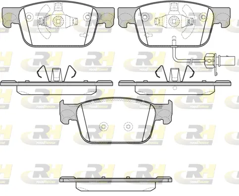 Brake Pad Set, disc brake (21692.01)