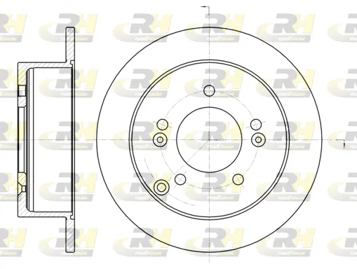 Brake Disc (6766.00)