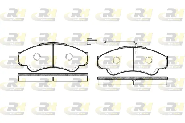 Brake Pad Set, disc brake (2959.01)