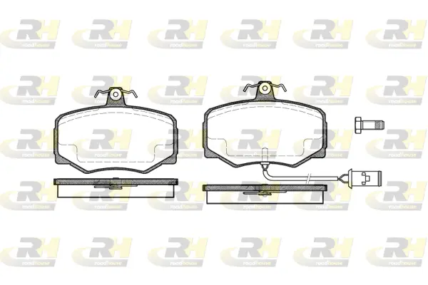 Brake Pad Set, disc brake (2246.02)