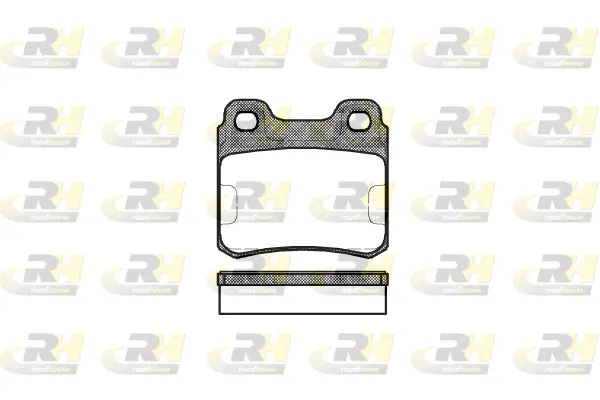 Brake Pad Set, disc brake (2282.00)