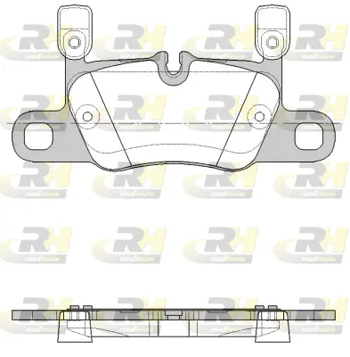 Brake Pad Set, disc brake (21714.20)