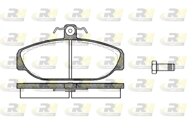 Brake Pad Set, disc brake (2156.10)