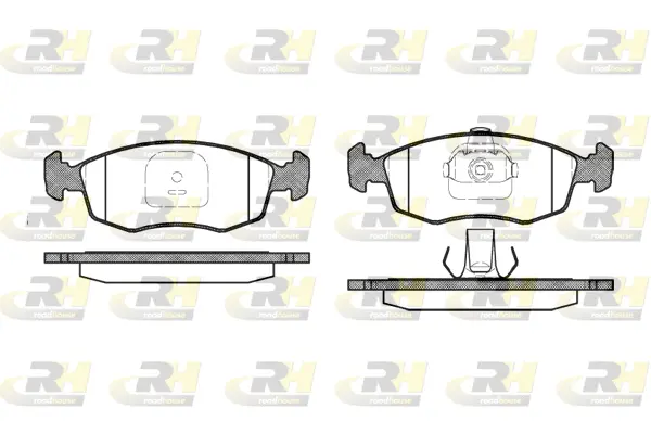 Brake Pad Set, disc brake (2172.10)