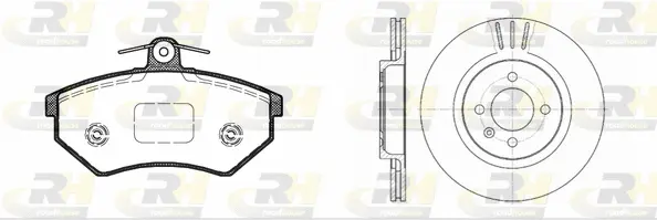 Brake Kit, disc brake (8134.03)