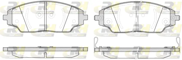 Brake Pad Set, disc brake (21537.02)