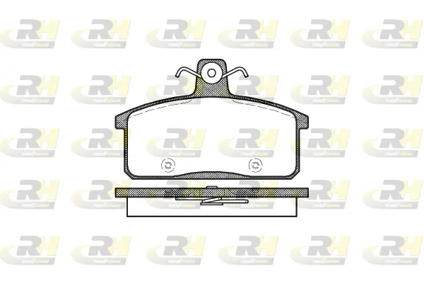 Brake Pad Set, disc brake (2128.50)