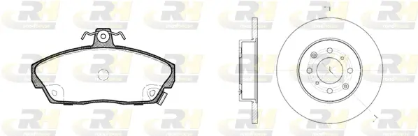 Brake Kit, disc brake (8337.00)
