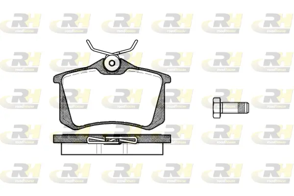 Brake Pad Set, disc brake (2263.10)